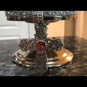 Brighton Red Cross Necklace